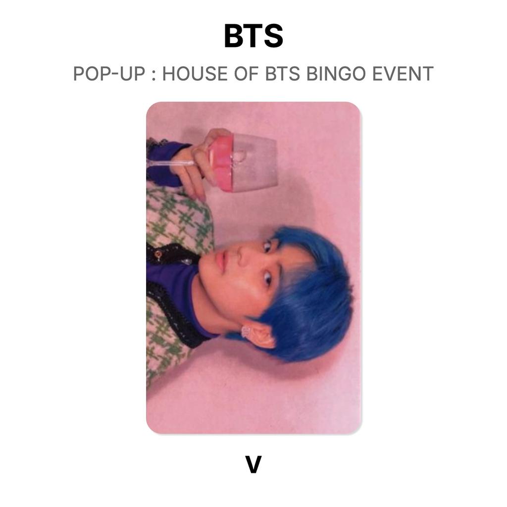 BTS POP-UP : HOUSE OF BTS BINGO EVENT Official Photocard