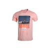 Adidas T Shirts Men's Pink Crew Neck Moderate Straight Fit DU2368