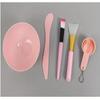 Face Mask Mixing Bowl Set, 7 In 1 DIY Facemask Mixing Tool Kit, Facial Mask Bowl Stick Spatula Silicone Soft Face Brushes Spoons