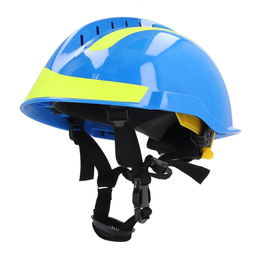 Hard Hat   Lining Heat Resistant Shock Absorbing Slotted Construction   Work Helmet