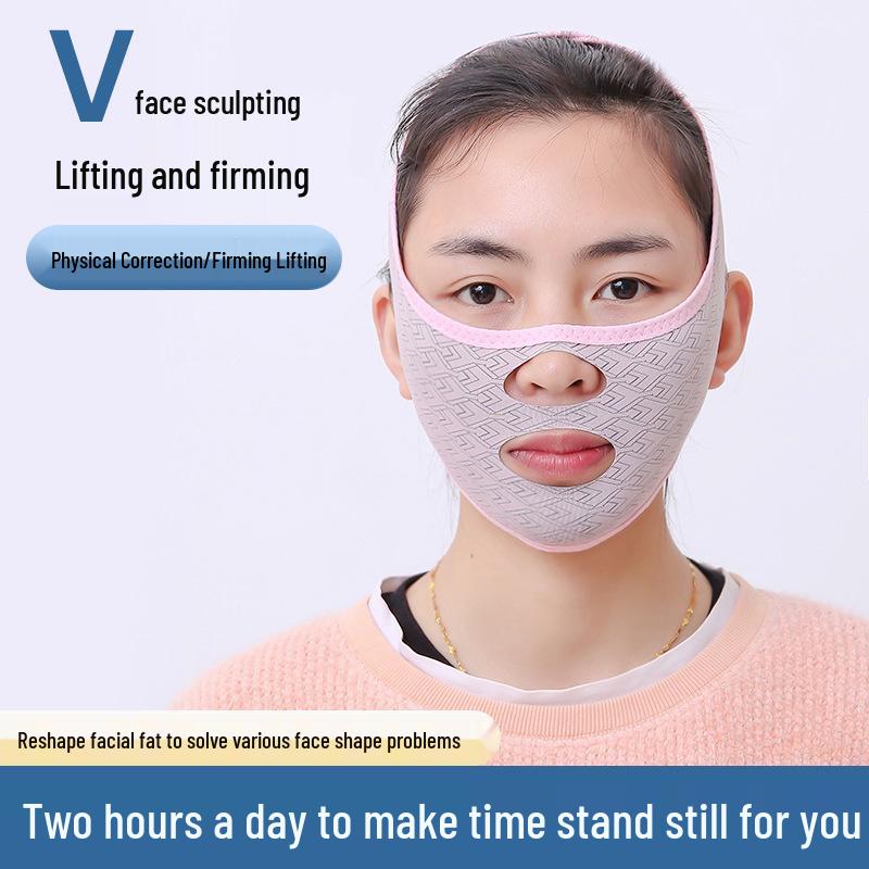 V-Face Lifting and Firming Sleep Mask for Nasolabial Folds and Double Chin