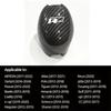 Carbon Fiber Car Gear Head Shift Knob Handle Cover Trim Sticker For VW Golf Polo GTI Tiguan R-Line Passat Santana Variant Jetta BH4