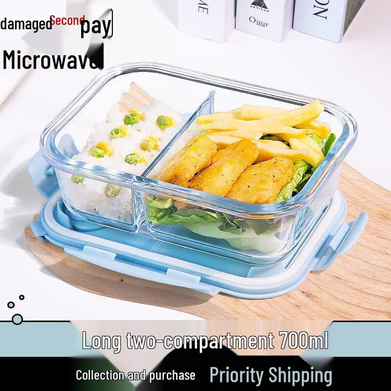 Youluo Insulated Microwave Safe Glass Bento Box