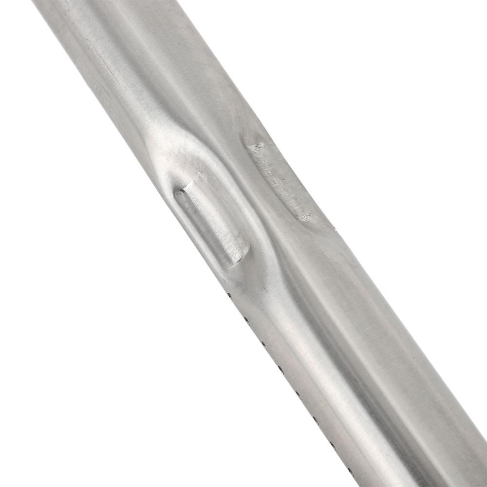 4 Pcs High Strength Burner Tube Silver Burner Pipe Durable BBQ Grill Burner Grill Replacement Parts