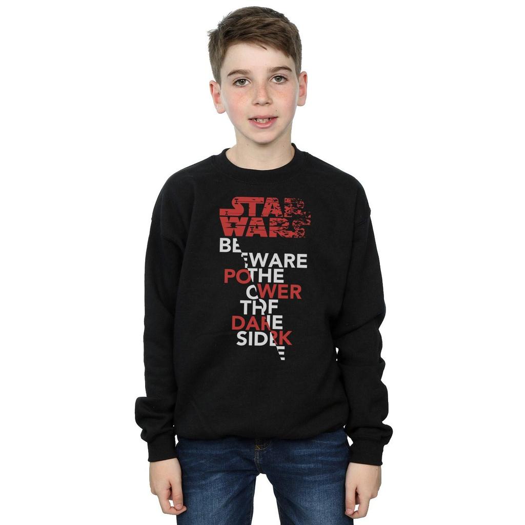 STAR WARS Boys The Last Jedi Power Of The Dark Side Sweatshirt