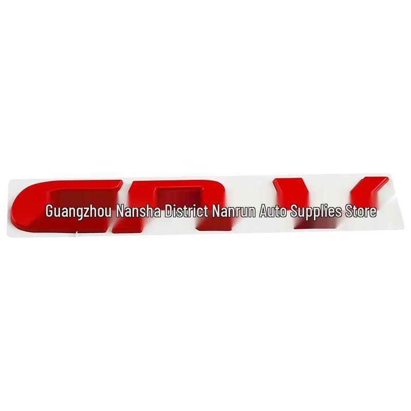 Metal Rear Emblem Stickers with English Lettering for 2017-2021 Honda CR-V Models
