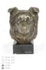Border Collie - Dog Statue, Bust On Stone Base, Sculpture, Trophy for Dog Show by Art-Dog Brand