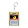 For Pokemon Elf Qikchu Dark Charmeleo Arcanine Beedrill Original Acrylic Selfmade Cartoon Anime Keychain Pendant Toy Gift 5cm