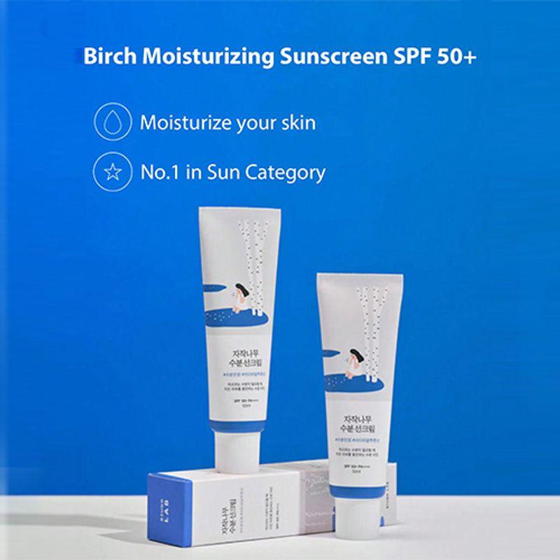 [ROUND LAB] Birch Juice Moisturizing Sun Cream Duo