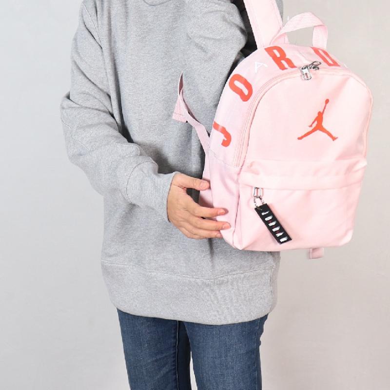 Jordan Polyester Backpack Trumpets Unisex Pink Jordan JD2213008TD-002
