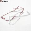 Rear Tail Light Lamp Cover Trim For Kia Sorento 2016 2017 2018  ABS Chrome Car Taillight Taillamp Frame Trims Accessories