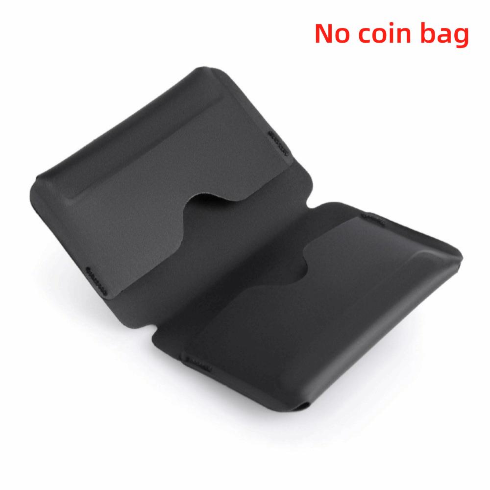 

Portable Self-closing Coin Purse Ultra-light Foldable Magnetic Buckel Wallet Mini Business Card Holder