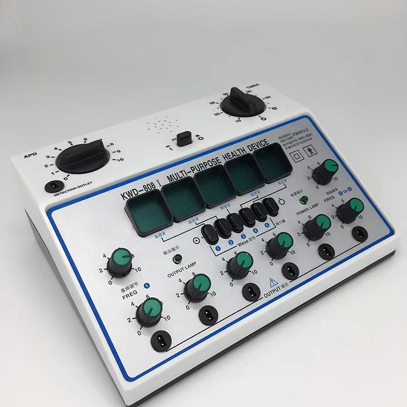 Elektroakupunktur-Stimulatorgerät KWD808-I Nerven- und Muskel-Elektro-Wellness-Gerät 6 Wellenformen 6 Ausgänge EMS-Massagegerät