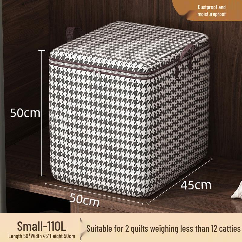 Non-Woven Quilt Storage Bag Organizer for Wardrobe and Moving