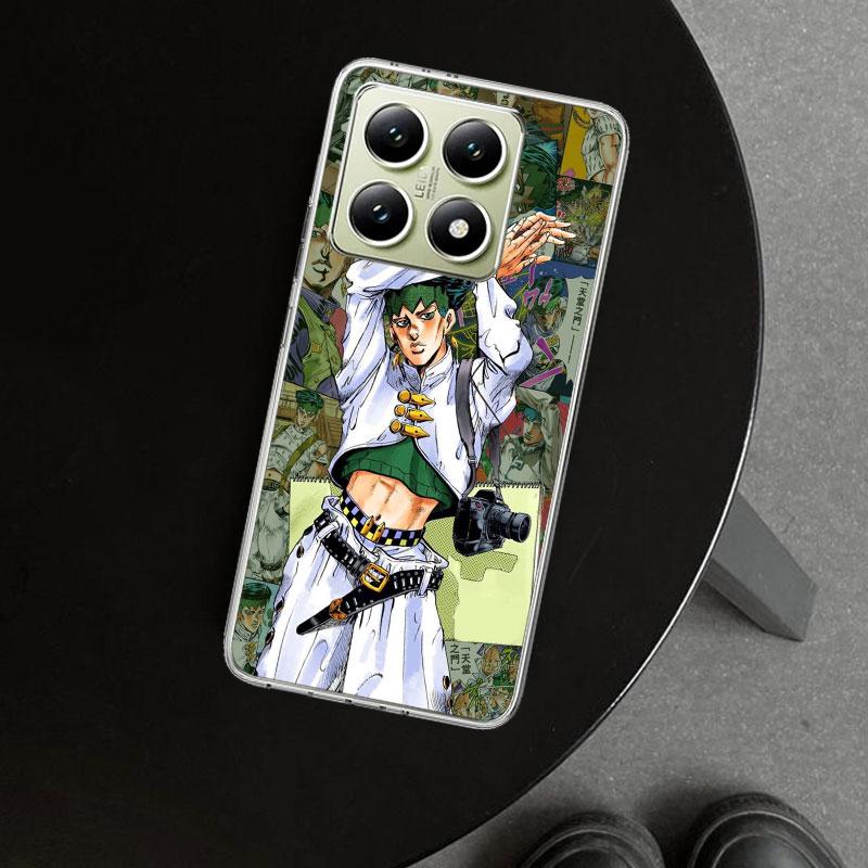 JoJo Adventure Rohan Kishibe Phone Case Cover for Xiaomi Redmi Note 15 14 13 12 11 Pro Plus 14S 12S 11S 11T 11E 10S 10 Customize