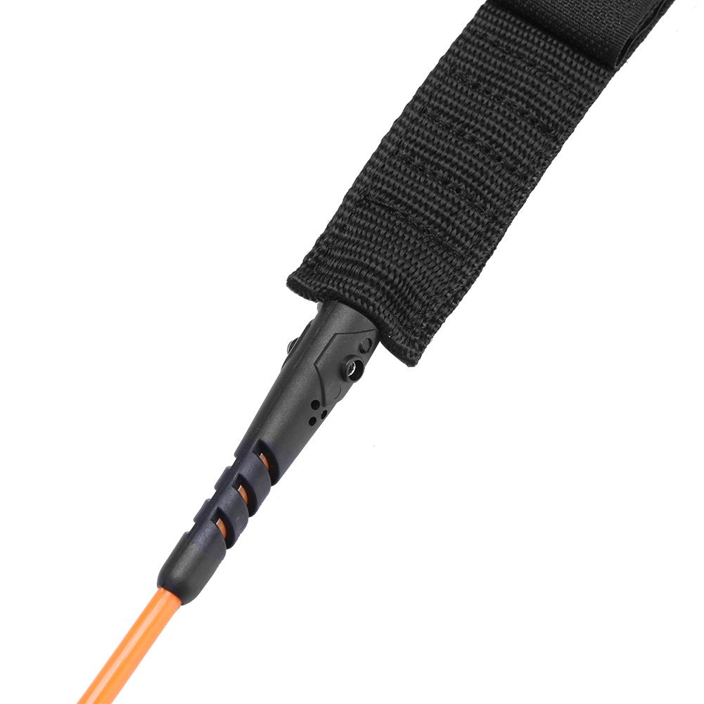 TPU 6ft 5.5mm Surfbräda Leash Med Dubbel s (genomskinlig grön)