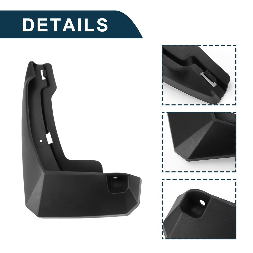 TUCKBOLD Front and Rear Mud Flaps with Mounts for Toyota Harrier (2021-2023)