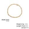Chain Bracelet for Men Women Stainless Steel Width 3-10 MM Bracelets Punk Jewelry Couple Gift Pulsera Hombre New