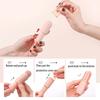 4 in 1 Teleskopischer Make-up-Pinsel Tragbares Reise-Make-up-Pinselset Lidschatten Loser Puder Mini-Make-up-Pinsel Beauty-Werkzeuge