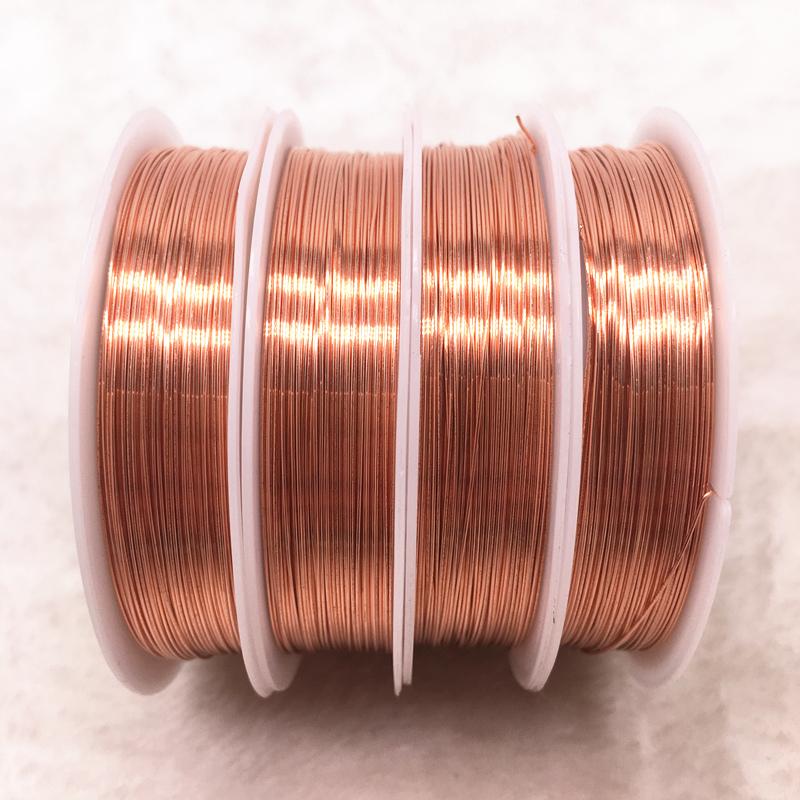 New 0.3/0.4mm Colorful Copper Wires Beading Wire for Jewelry Making DIY Handmade Accessories