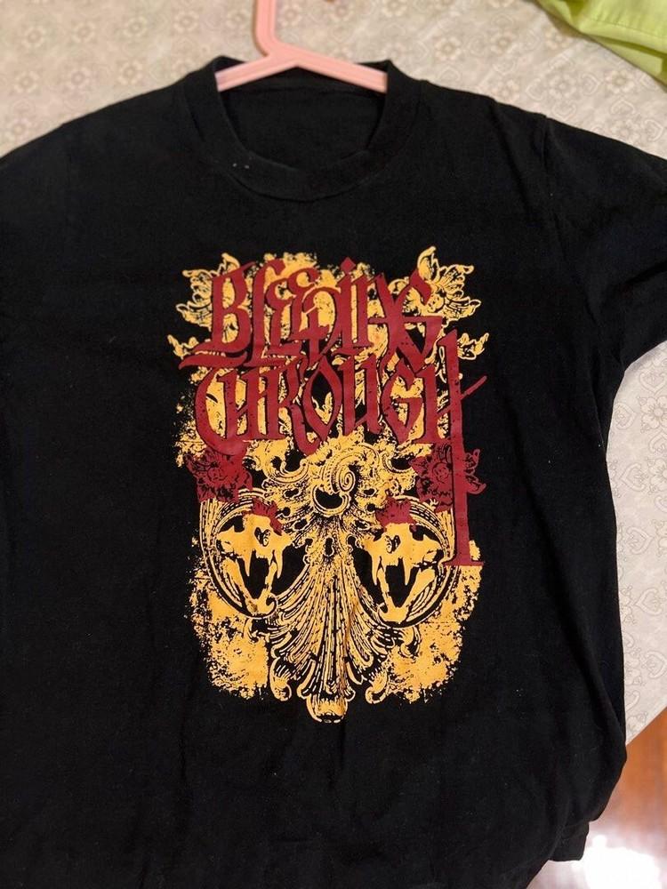 

Bleeding Through Rock Metal Black Cotton Full Size T Shirt BL738 2XL