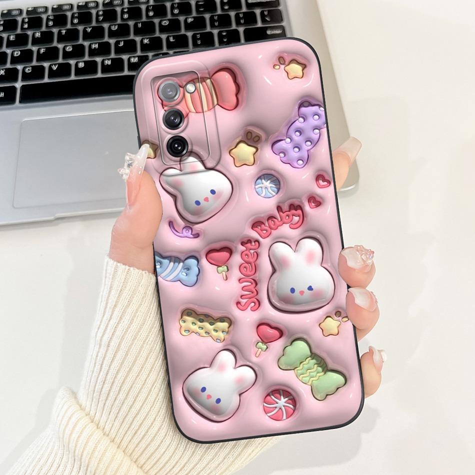 Für Samsung Galaxy S20 FE S20+ S20 Niedliche Kaninchen Cartoon Handyhülle Für Samsung S20 Plus S 20 S20FE 5G Weiche Silikonhüllen Stoßfänger