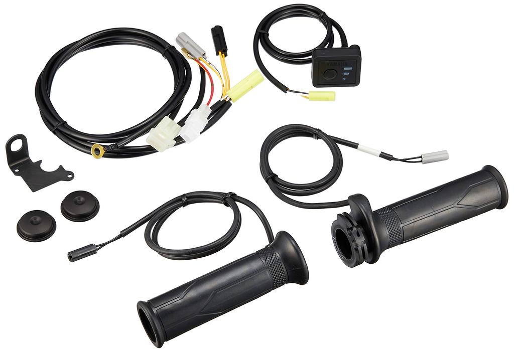 YAMAHA Q5K-YSK-063-Y40 Grip Warmer 360A (Main Compatible Vehicles) MT-09 (~16), MT-07, SCR950, XT250, Etc