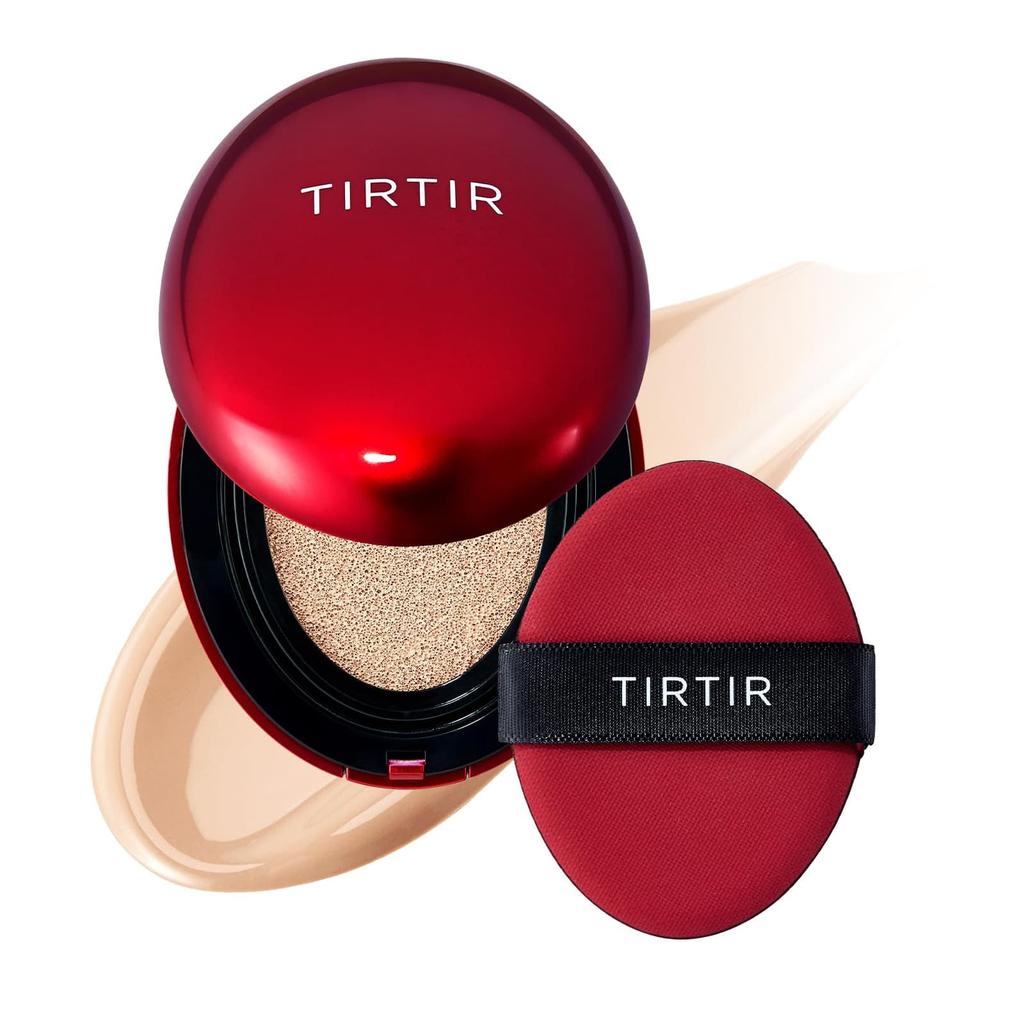 TIRTIR Mask Fit Red Cushion, 21C Cool Ivory, 18g (0.63oz)