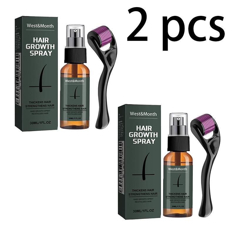 

West&Month Набор спреев для бороды Увлажняющий спрей Уход за бородой Стимулирующий рост бороды Загущающая жидкость