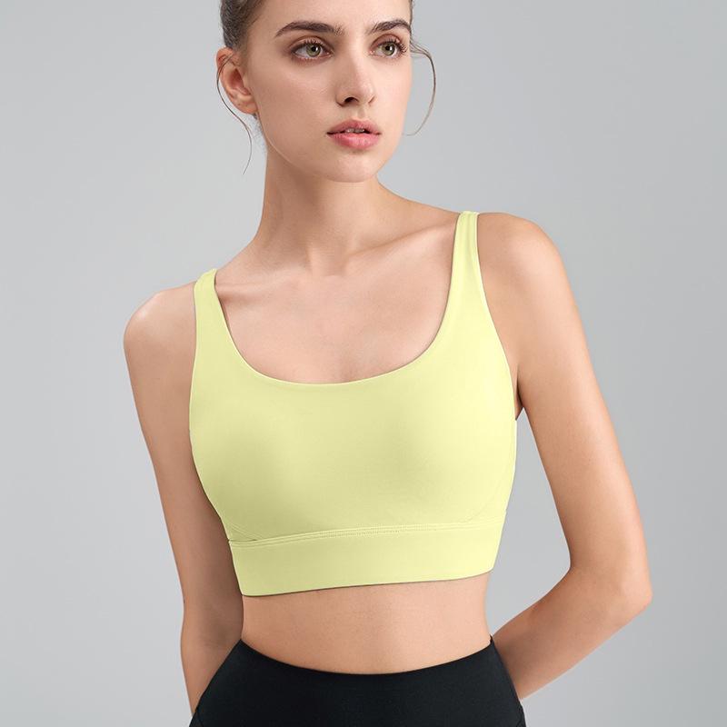 

Женский спортивный бюстгальтер с высокой поддержкой — красивый дизайн спины для бега, фитнеса и йоги 2XL