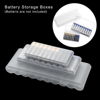 10 Slot Portable Plastic Carrying Organizer Container Battery Organizer Holder Case Storager Box For AAA/AA/18650