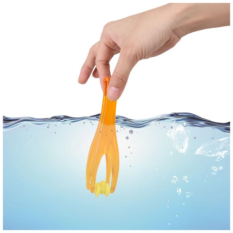 Finger Massager Orange Mini Multifunctional Finger Massage Roller Fat Push Slim Hand Slimmer