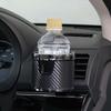 Napolex Carbon Style Fizz-1048 Car Drink Holder Carbon-like Convenience Store Cup 500ml Fit Car Supplies
