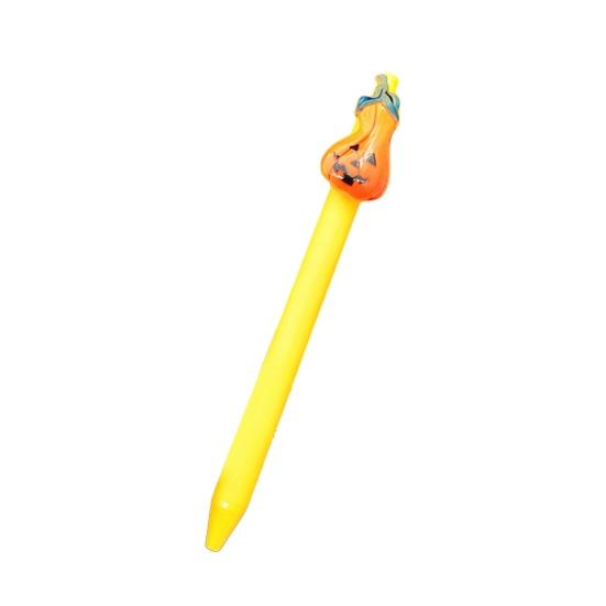 Gift for Halloween Lovers Ballpoint Pen, Cute Ghost Skull Pumpkin Retractable Gel Ink Unique Spider Web Pens 0.5mm Fine Point Writing Pen Party,