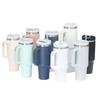 40oz Stainless Steel Insulated Giant Cup with Straw – Portable Ice Buster for Car