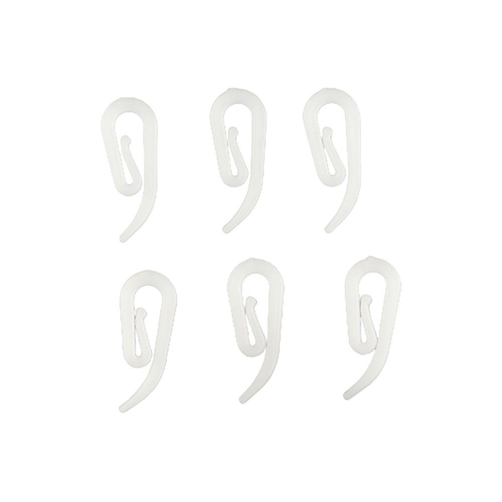 Quality Door White Home Hanging 100PCS Curtain Hook for Home Curtain Hooks Curtain Hanging Hooks