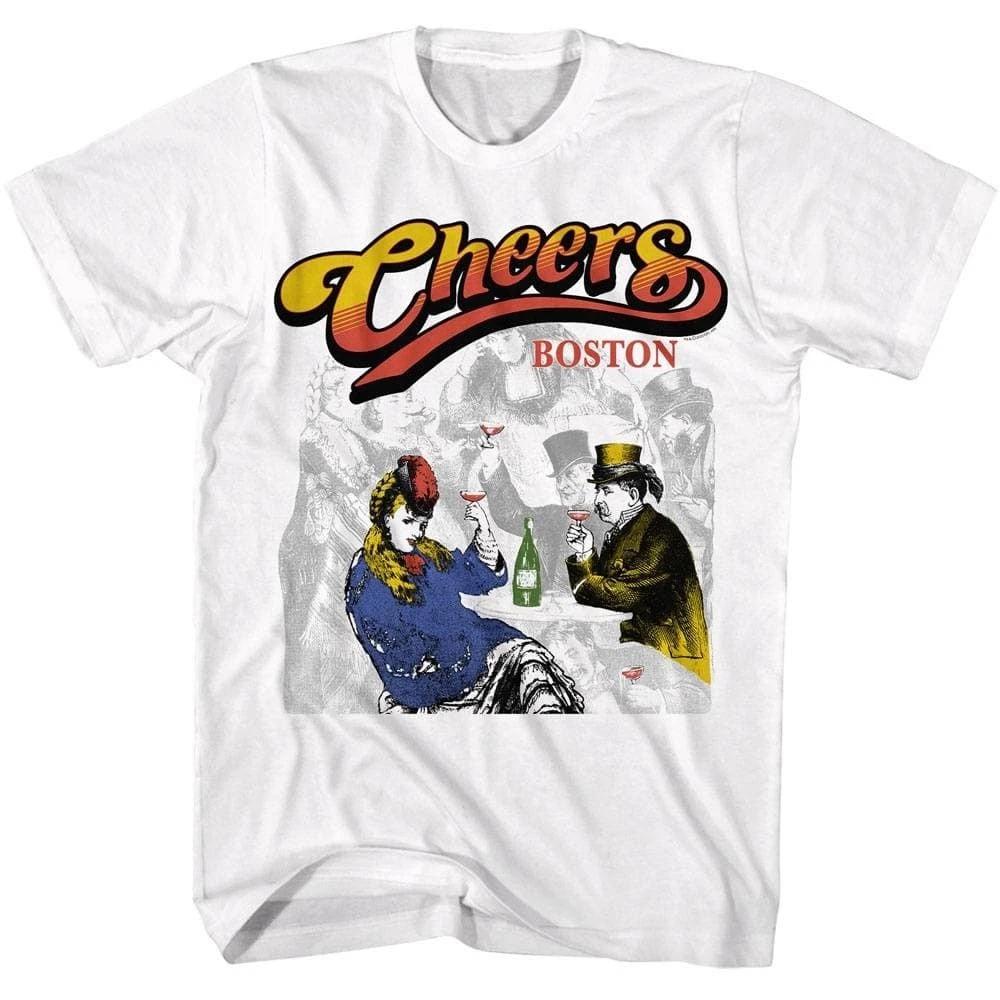Cheers Boston Bar Men s T Shirt 2XL