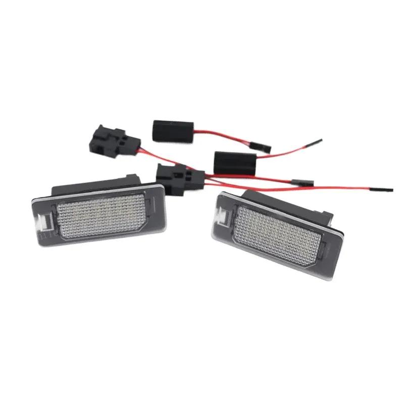 12V LED Car License Number Plate Light Lamp No Error For Porsche Panamera 970 4D 2010-2016 8TO943021