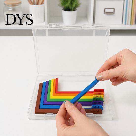 Creative DIY Project Tools 1 Set Paper Crafting Alignment Guides with Case, Color-Coded Plastic Rulers for Crafts Size Tabs, Precision Layering