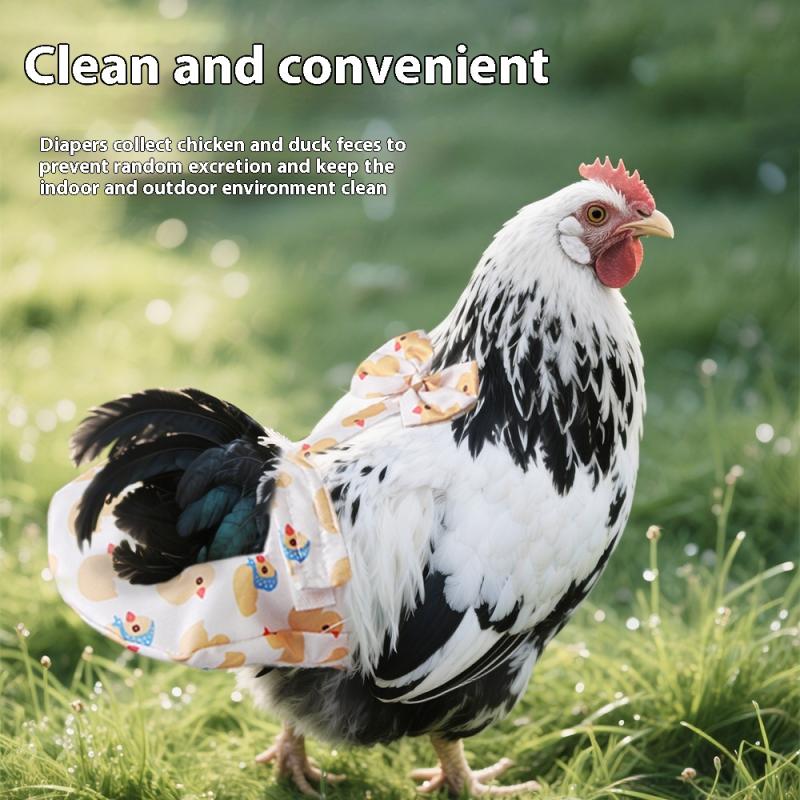 Cute Cartoon Adjustable Pet Goose Chicken Duck Diapers Kawaii Traction Chest Strap Rope Goose Breast Strap Outdoor Pet Supplies