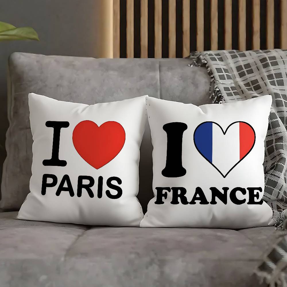 Hot Cites I Love NY LONDON Throw Pillow Case For 55cm 40cm 45cm 50cm 30cm Square Office Pillowship Cover