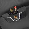 Metal Car Sun Visor Glasses Card Clips For Porsche Cayenne Panamera Macan 911 718 Taycan Boxster Cayman 918 Pajun Accessories FU3