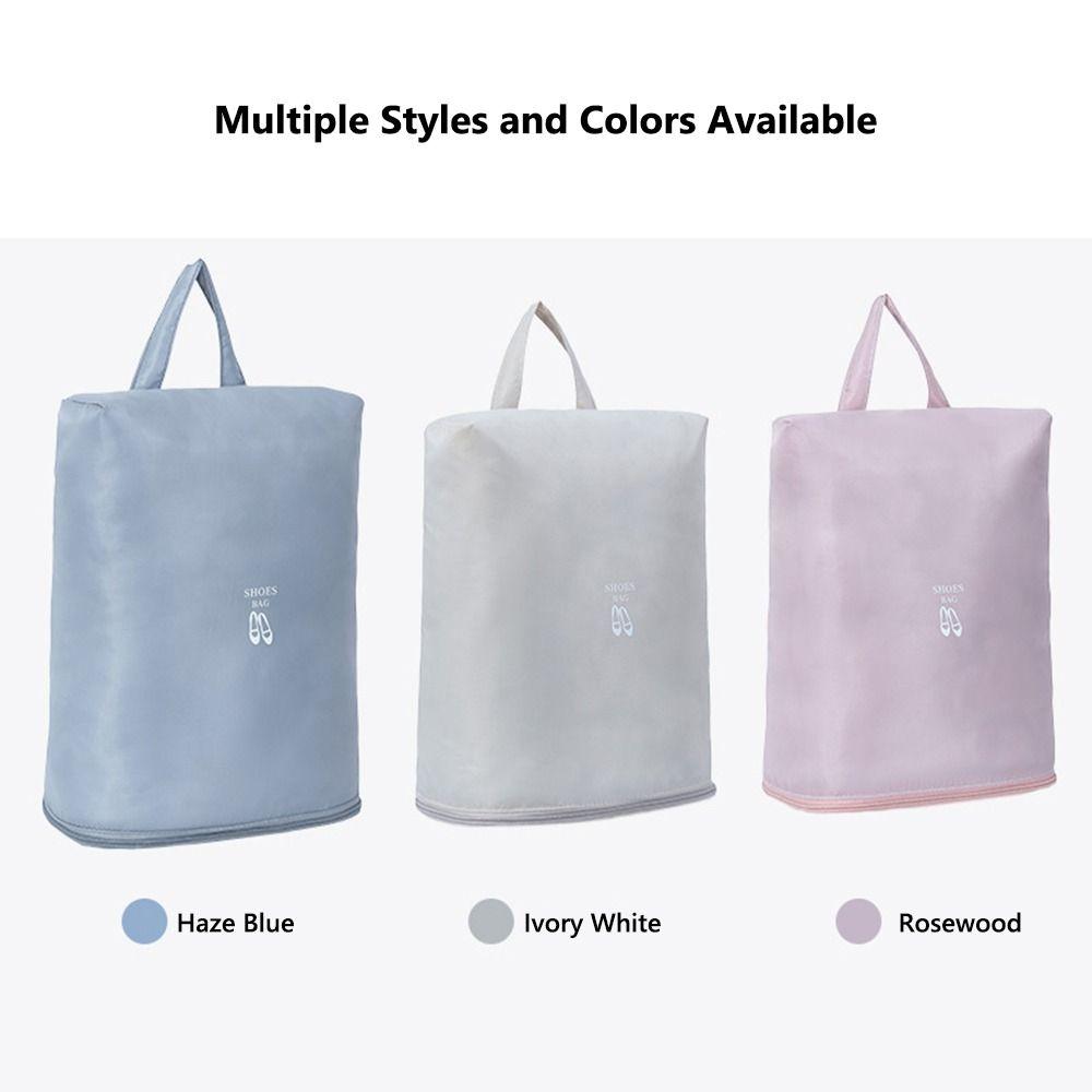 Waterproof Shoe Storage Bag Large Capacity Dustproof Organizer  for Travel Storage Solution