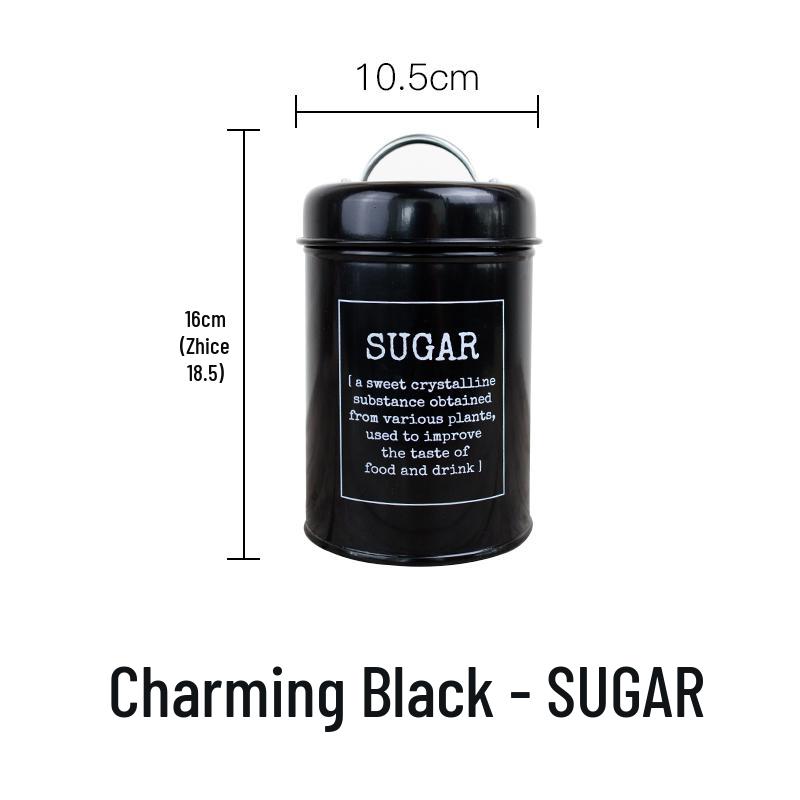 European-Style Sealed Can for Milk Powder, Coffee, Tea, Candy, or Mask Powder - Moisture-Proof with Sealing Ring