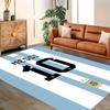 Messi Celebration rug for living rooms, bedrooms, home décor, and as gifts.