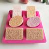 6-Pattern Soap Mold Set - Versatile Designs for Creative Soap Making - Durable & Easy Release Silicone, Oven Safe, Reusable