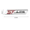 3D Metal ST Line Rear Trunk Badge Emblem Sider Fender Sticker for Stline Focus Fiesta Mondeo Ecosport Kuga ESCAPE