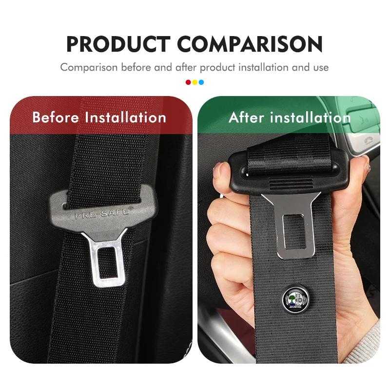 GLC GLB Car Seat Belt Limit Buckle Adjustable Nonslip Belt Clip Locator For Mercedes Benz AMG W202 W212 W213 W220 W221 W222 C18