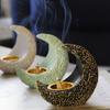 Artistic Moon Incenses Burners High Temperatures Resistant, Enhances Aesthetic Appeal Living Room Bedrooms