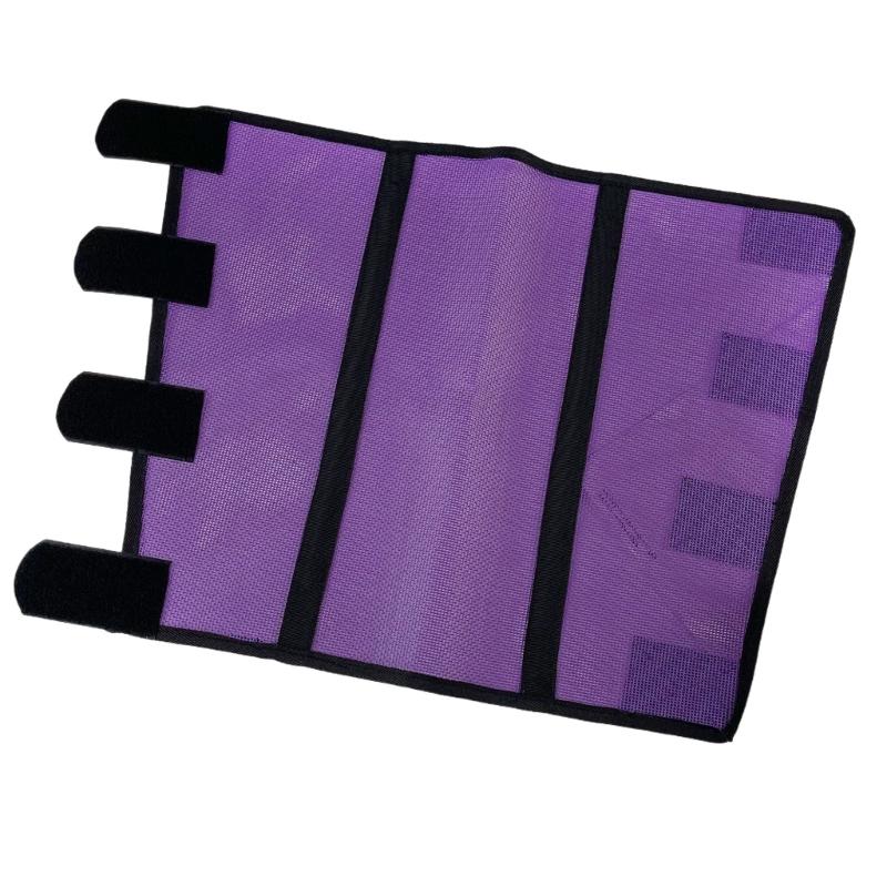 Horse Fly Leggings Breathable Plastic Meshes Horse Leg Wraps for Mosquitoes Bites Proof Cycling Leg Fly Boot